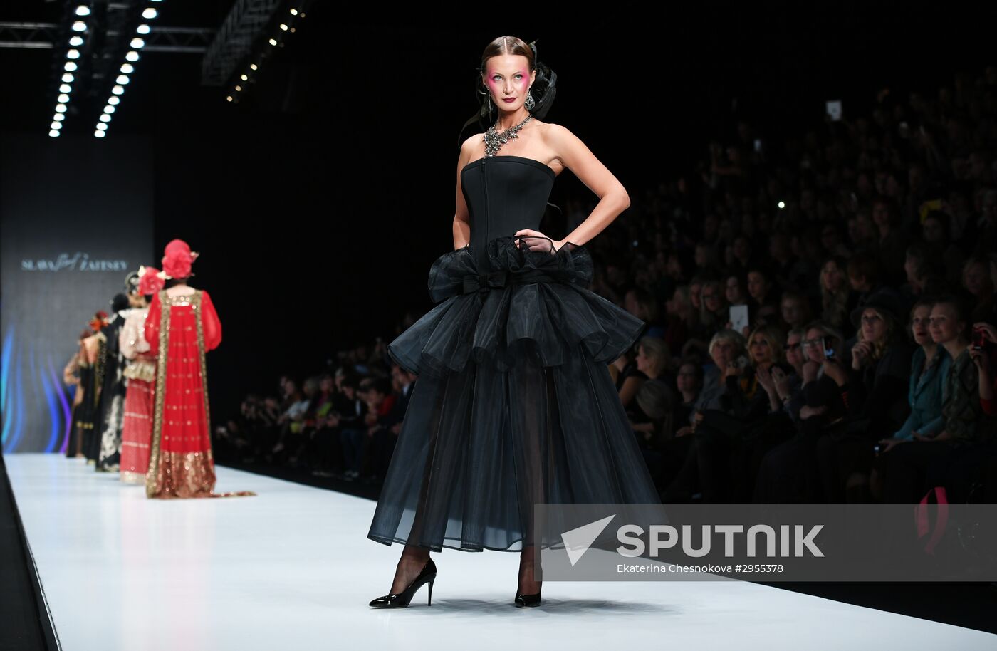 Mercedes-Benz Fashion Week in Moscow. Day 1