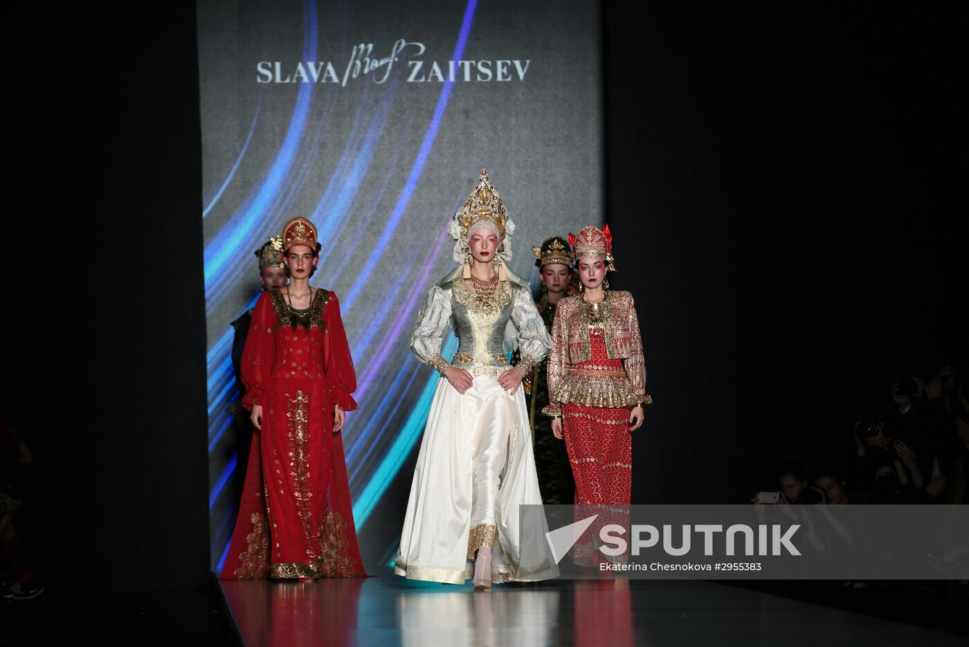 Mercedes-Benz Fashion Week in Moscow. Day 1