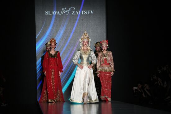 Mercedes-Benz Fashion Week in Moscow. Day 1