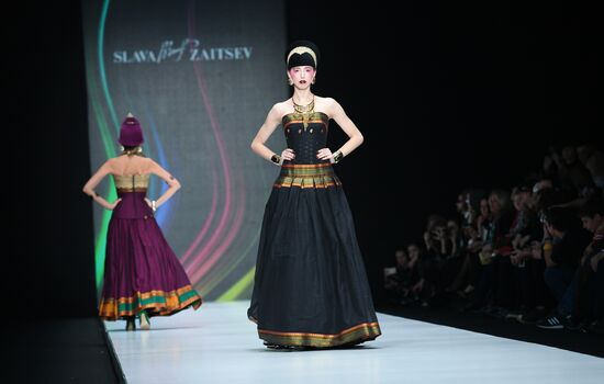 Mercedes-Benz Fashion Week in Moscow. Day 1