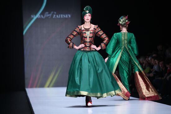 Mercedes-Benz Fashion Week in Moscow. Day 1