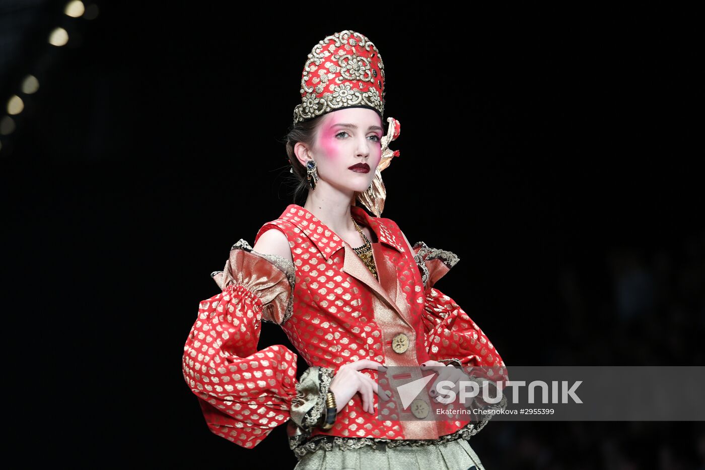 Mercedes-Benz Fashion Week in Moscow. Day 1