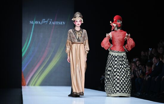 Mercedes-Benz Fashion Week in Moscow. Day 1