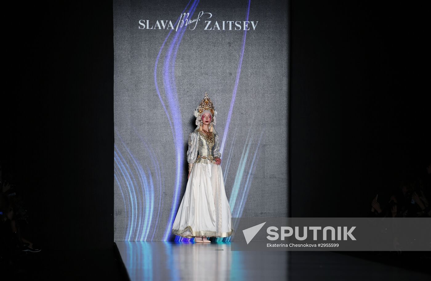 Mercedes-Benz Fashion Week in Moscow. Day 1