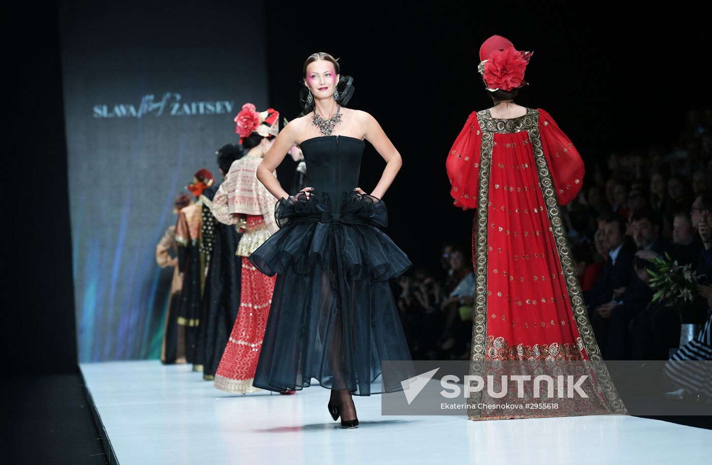 Mercedes-Benz Fashion Week in Moscow. Day 1