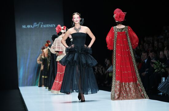 Mercedes-Benz Fashion Week in Moscow. Day 1