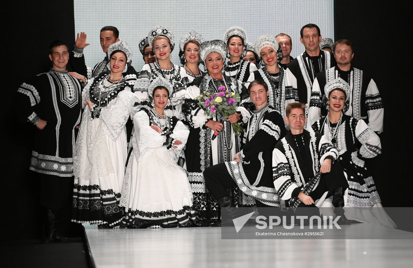 Mercedes-Benz Fashion Week in Moscow. Day 1