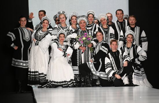 Mercedes-Benz Fashion Week in Moscow. Day 1
