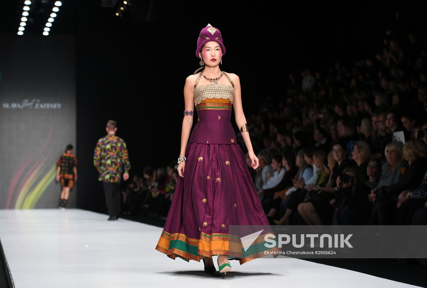 Mercedes-Benz Fashion Week in Moscow. Day 1
