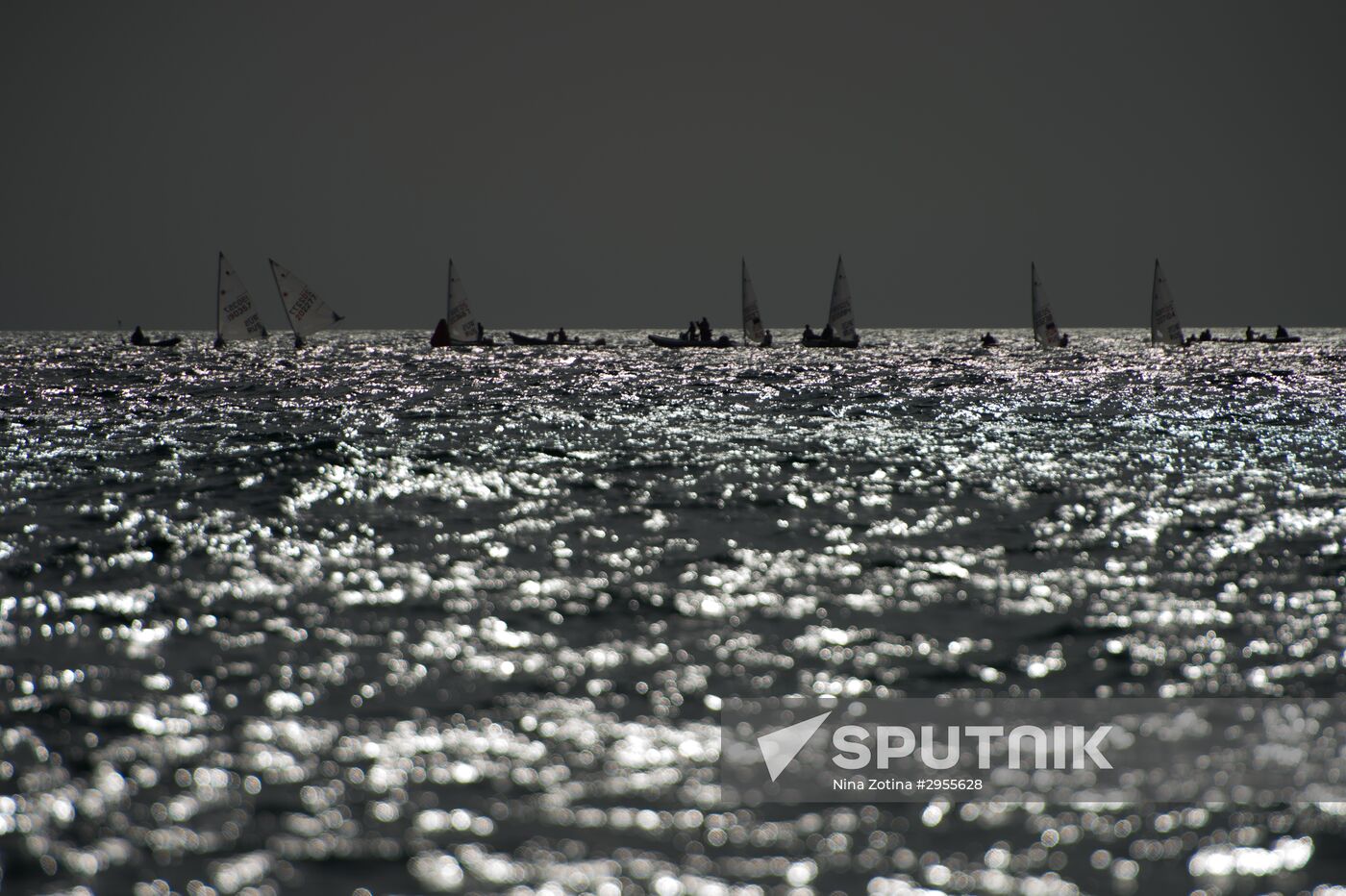 The Russian Olympic class yachts sailing championship