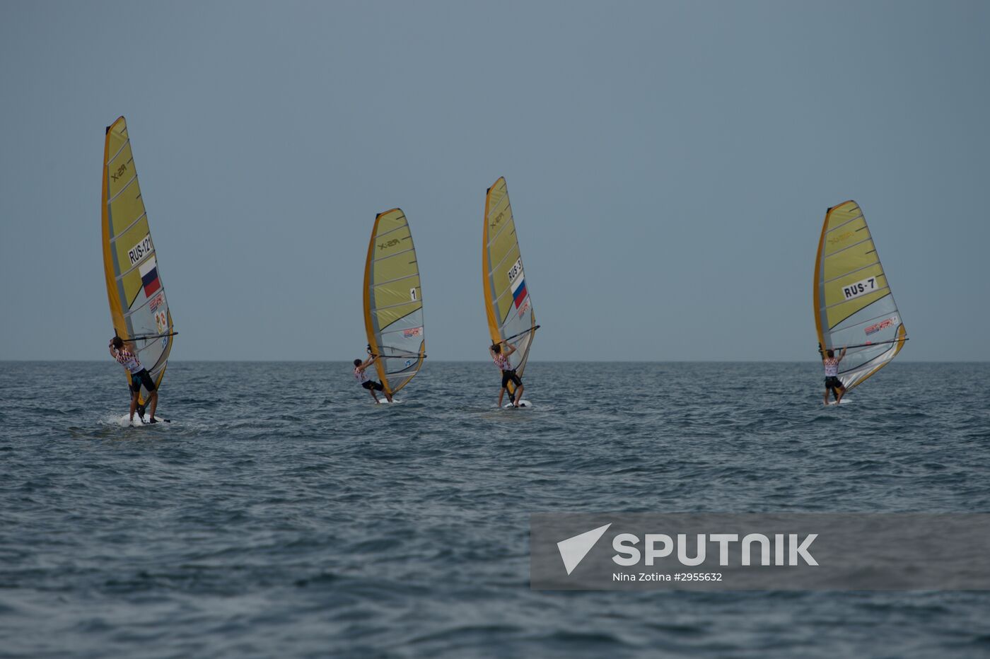 The Russian Olympic class yachts sailing championship