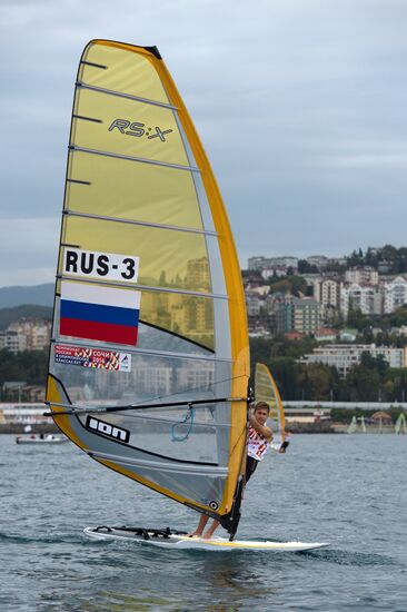 The Russian Olympic class yachts sailing championship