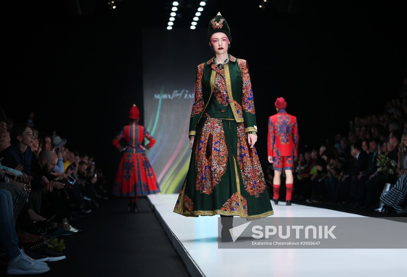 Mercedes-Benz Fashion Week in Moscow. Day 1