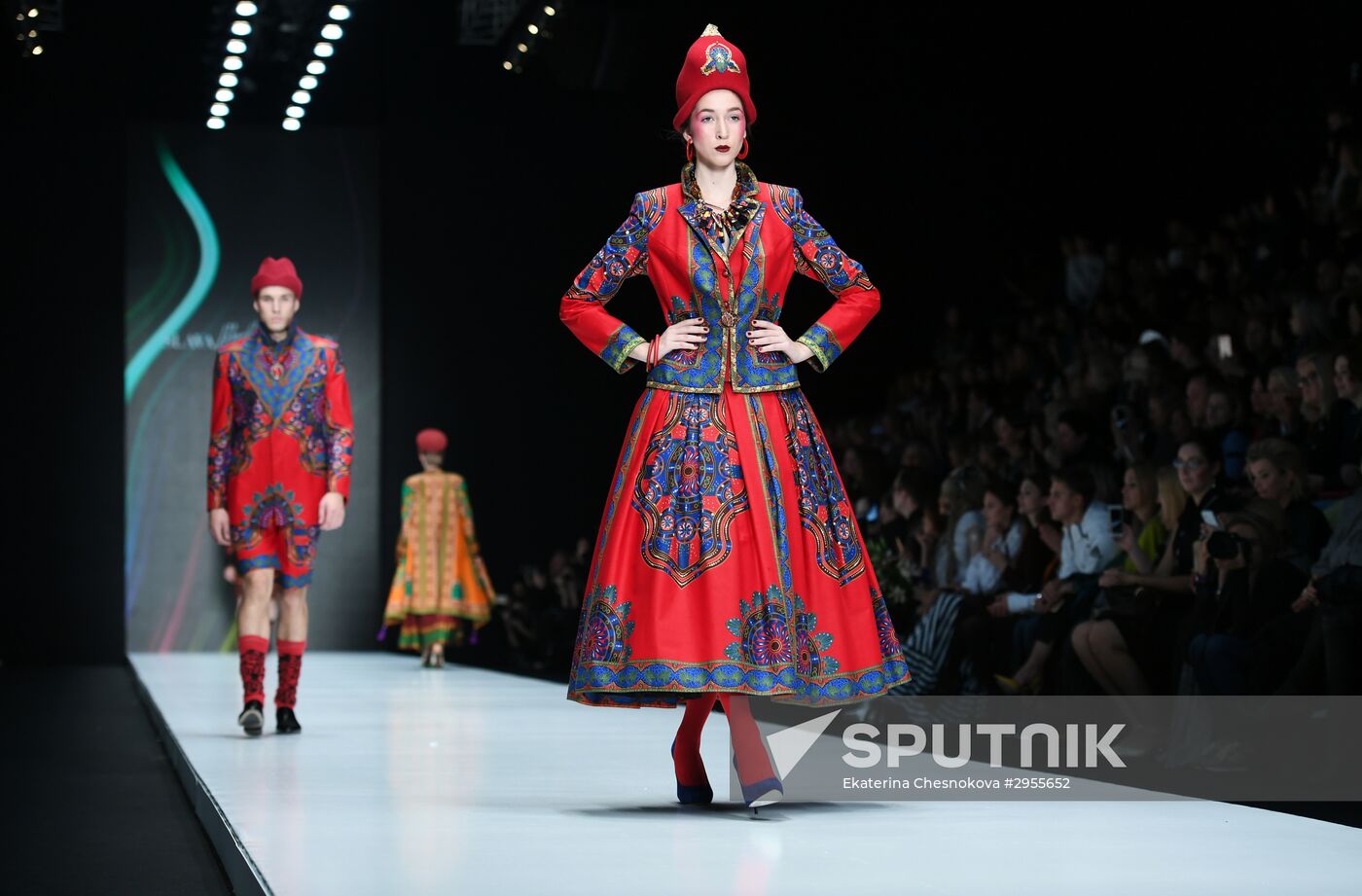 Mercedes-Benz Fashion Week in Moscow. Day 1