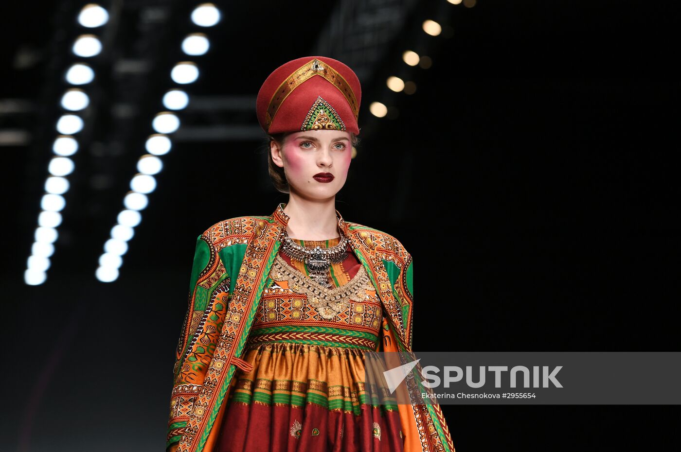 Mercedes-Benz Fashion Week in Moscow. Day 1