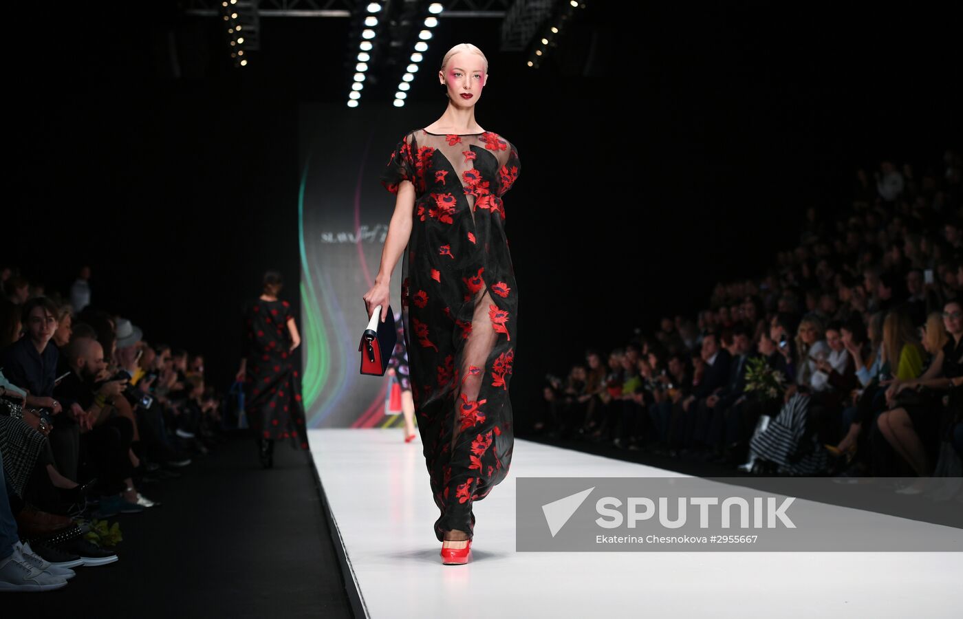 Mercedes-Benz Fashion Week in Moscow. Day 1
