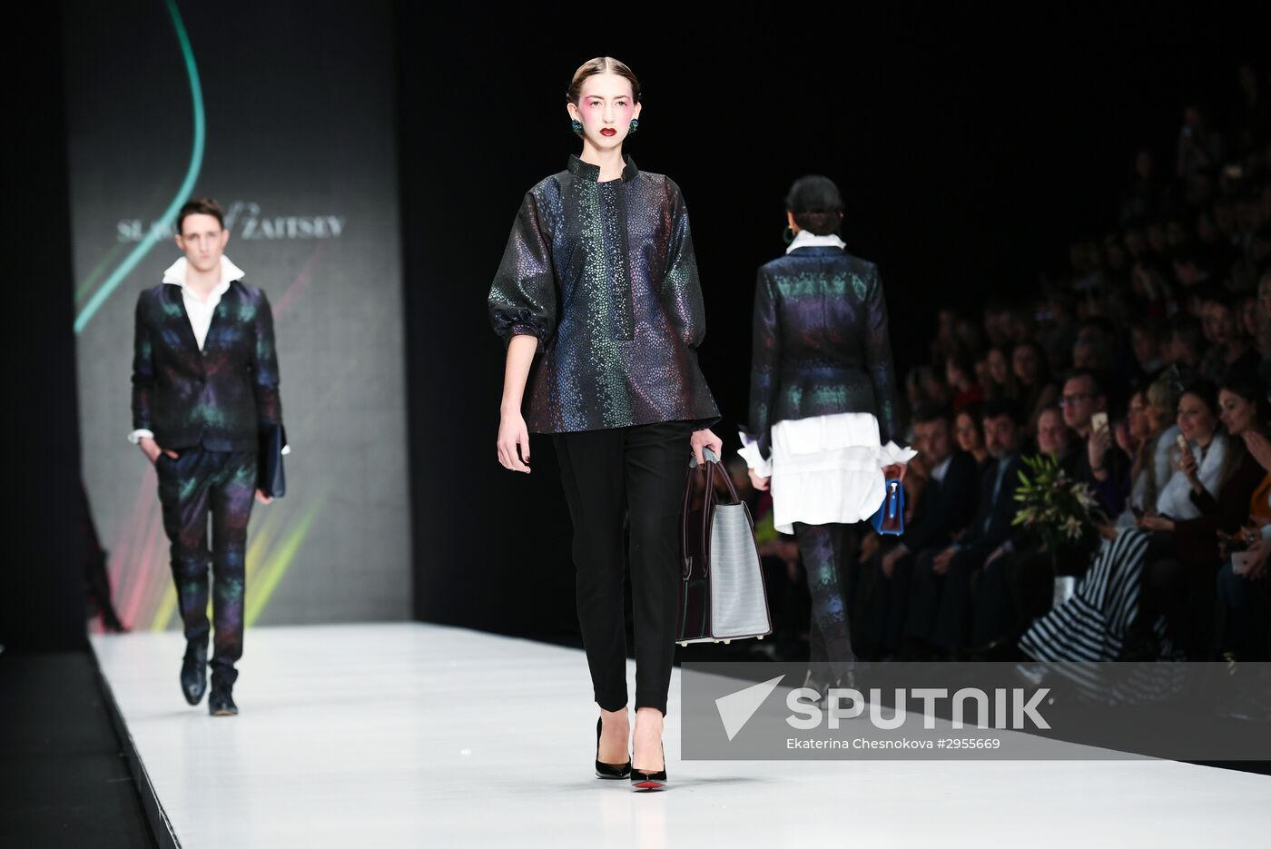 Mercedes-Benz Fashion Week in Moscow. Day 1