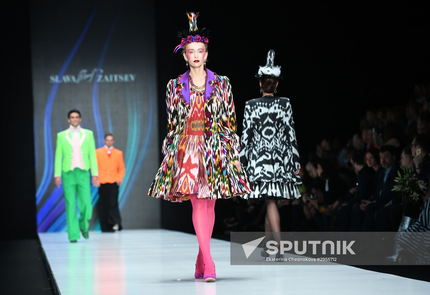 Mercedes-Benz Fashion Week in Moscow. Day One