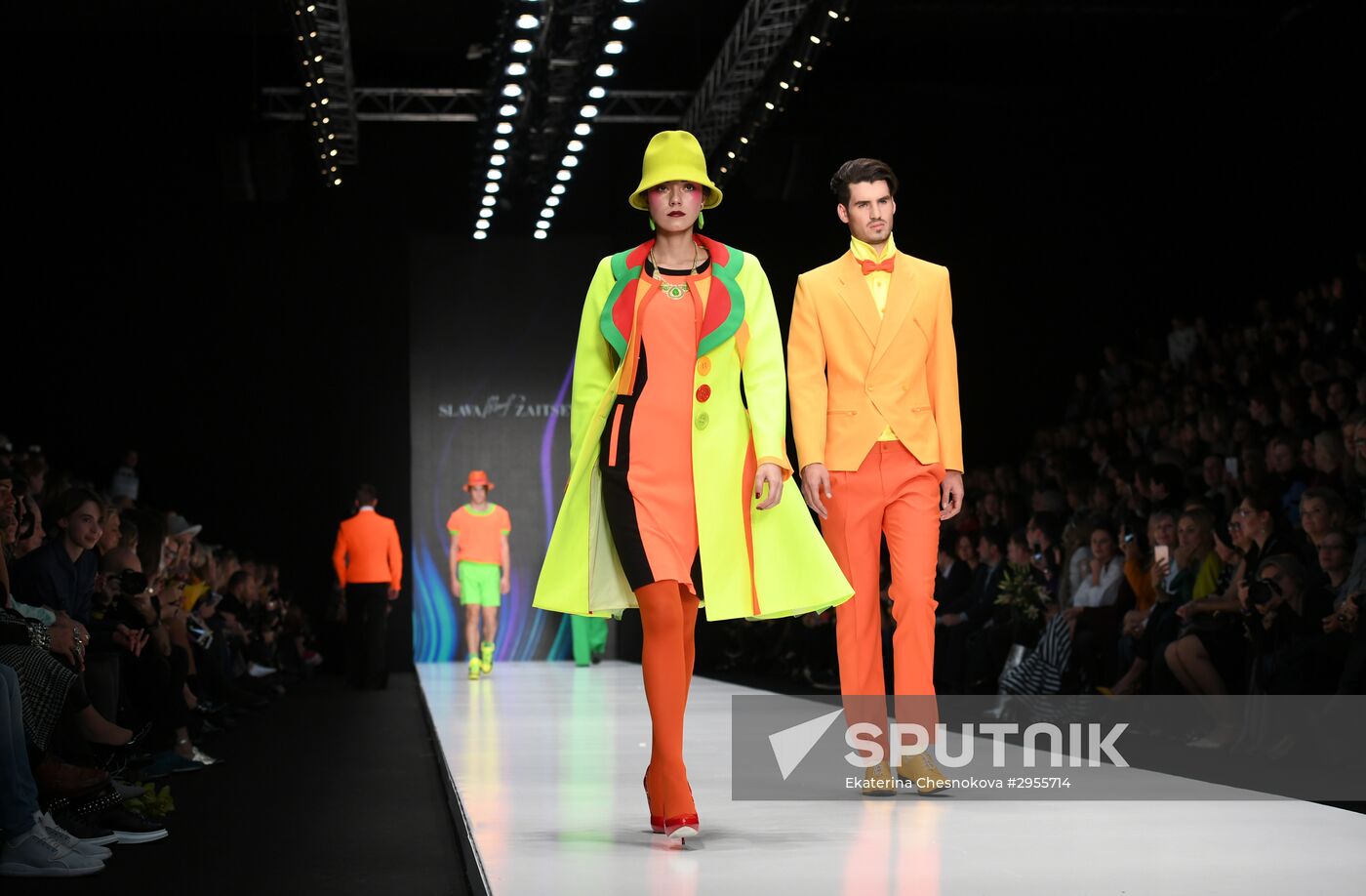 Mercedes-Benz Fashion Week in Moscow. Day One