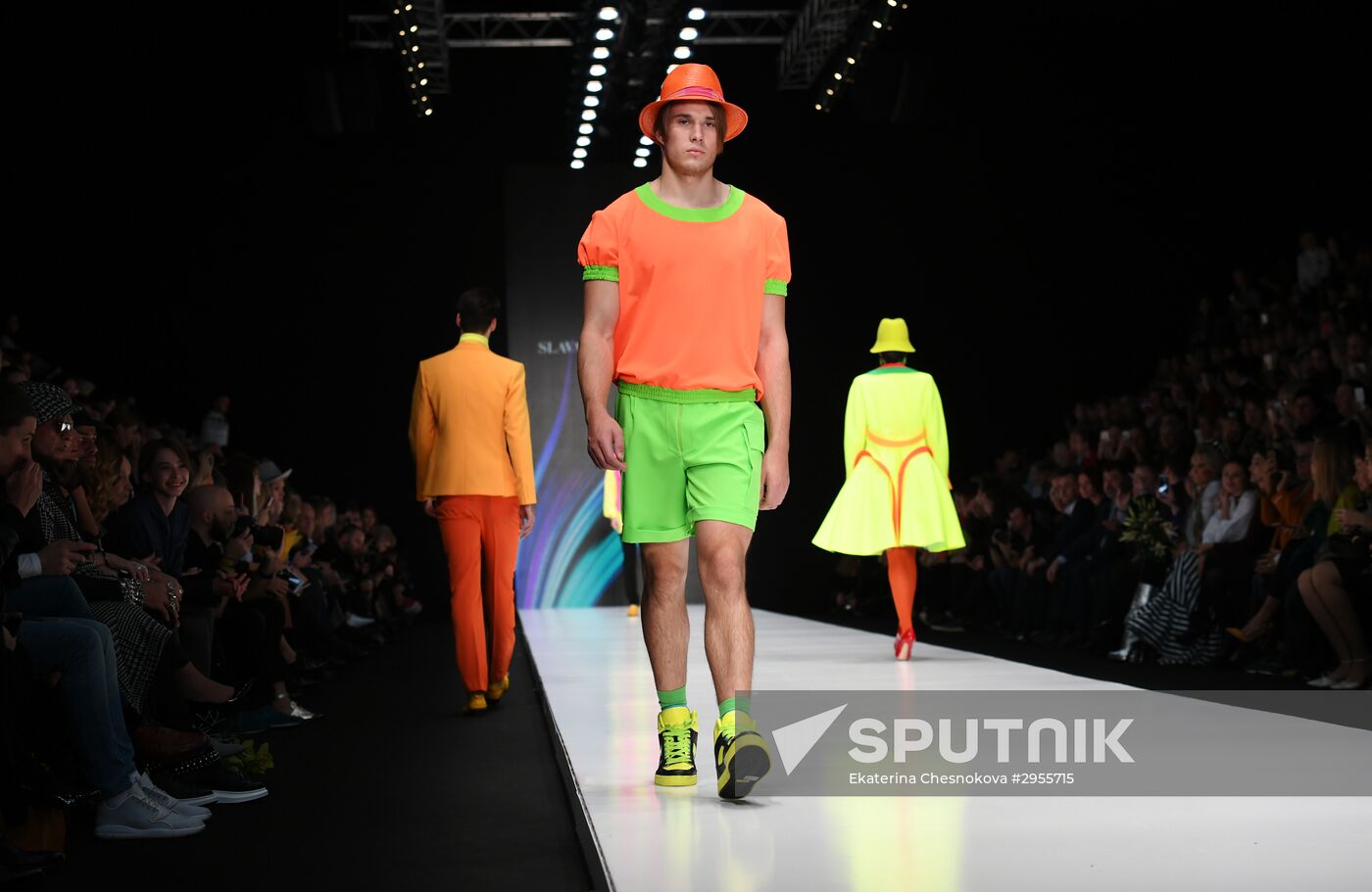 Mercedes-Benz Fashion Week in Moscow. Day One