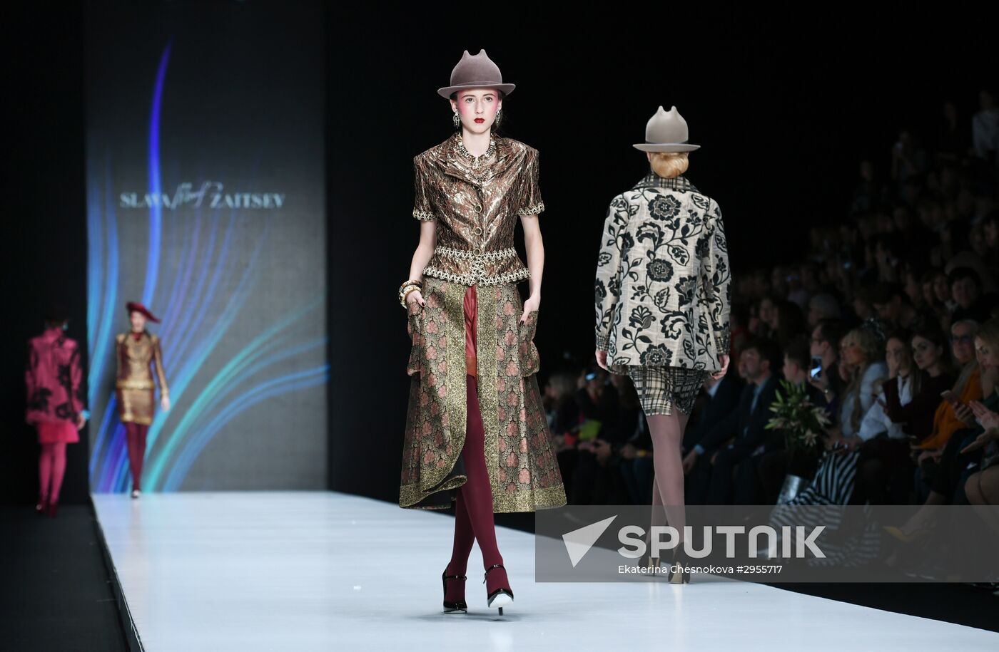 Mercedes-Benz Fashion Week in Moscow. Day 1