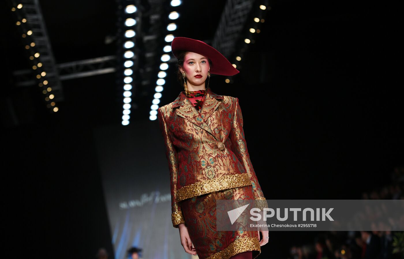 Mercedes-Benz Fashion Week in Moscow. Day 1