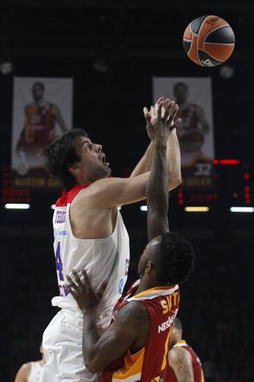 Euroleague Basketball. Galatasaray vs. CSKA