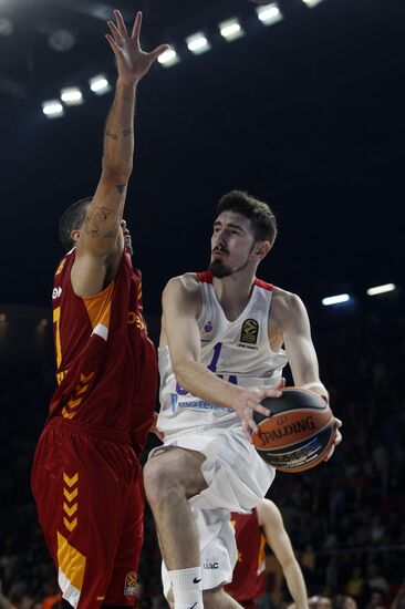 Euroleague Basketball. Galatasaray vs. CSKA