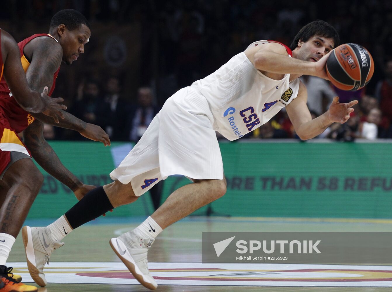 Euroleague Basketball. Galatasaray vs. CSKA
