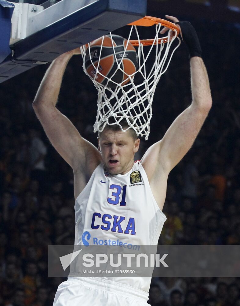 Euroleague Basketball. Galatasaray vs. CSKA