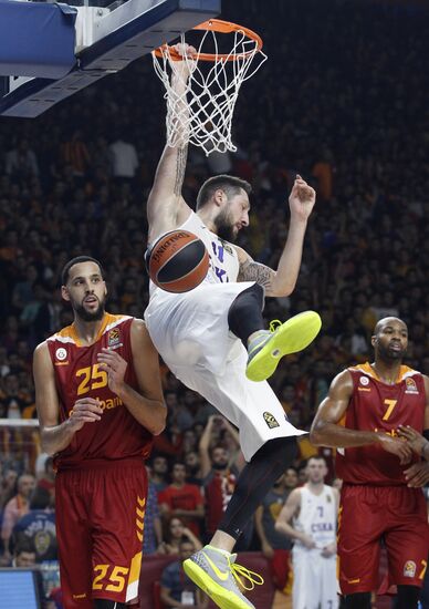 Euroleague Basketball. Galatasaray vs. CSKA