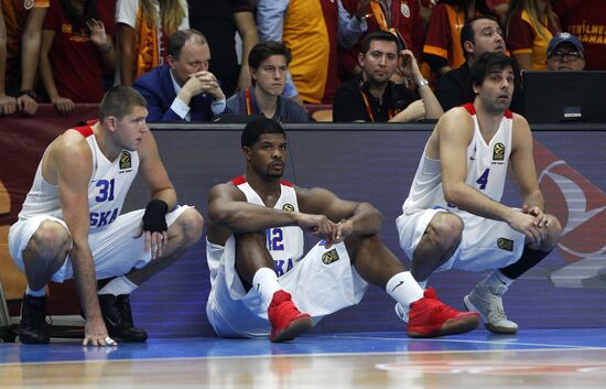 Euroleague Basketball. Galatasaray vs. CSKA