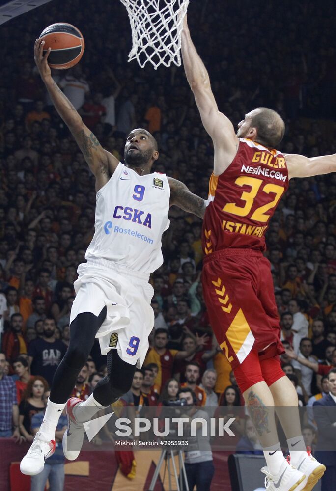 Euroleague Basketball. Galatasaray vs. CSKA
