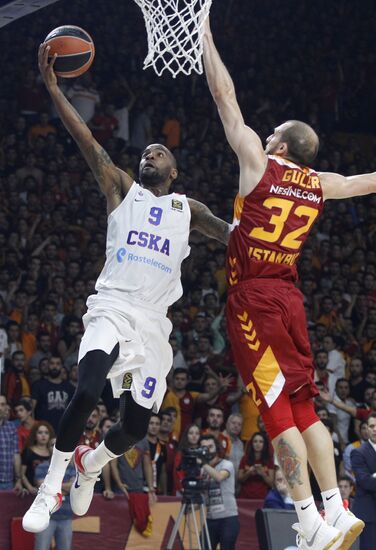 Euroleague Basketball. Galatasaray vs. CSKA