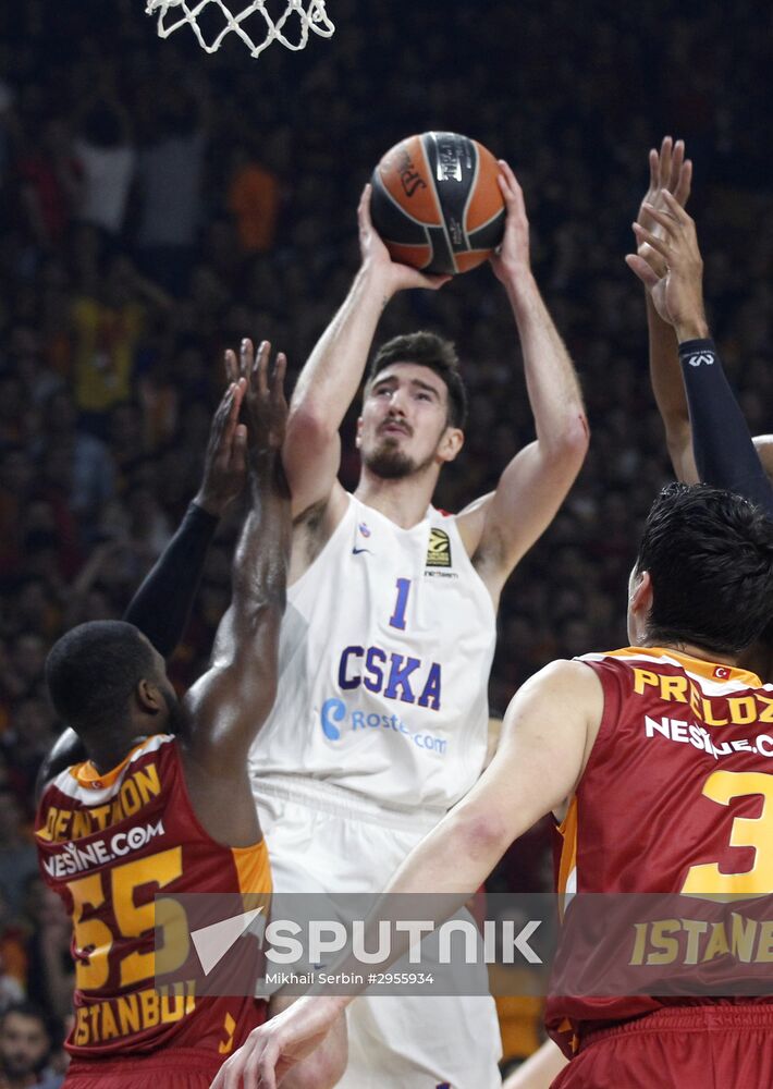 Euroleague Basketball. Galatasaray vs. CSKA