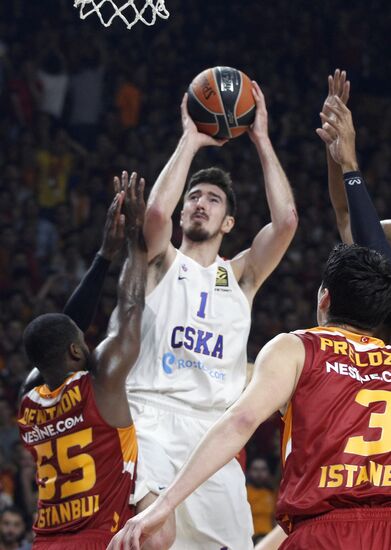Euroleague Basketball. Galatasaray vs. CSKA