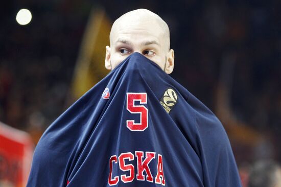 Euroleague Basketball. Galatasaray vs. CSKA