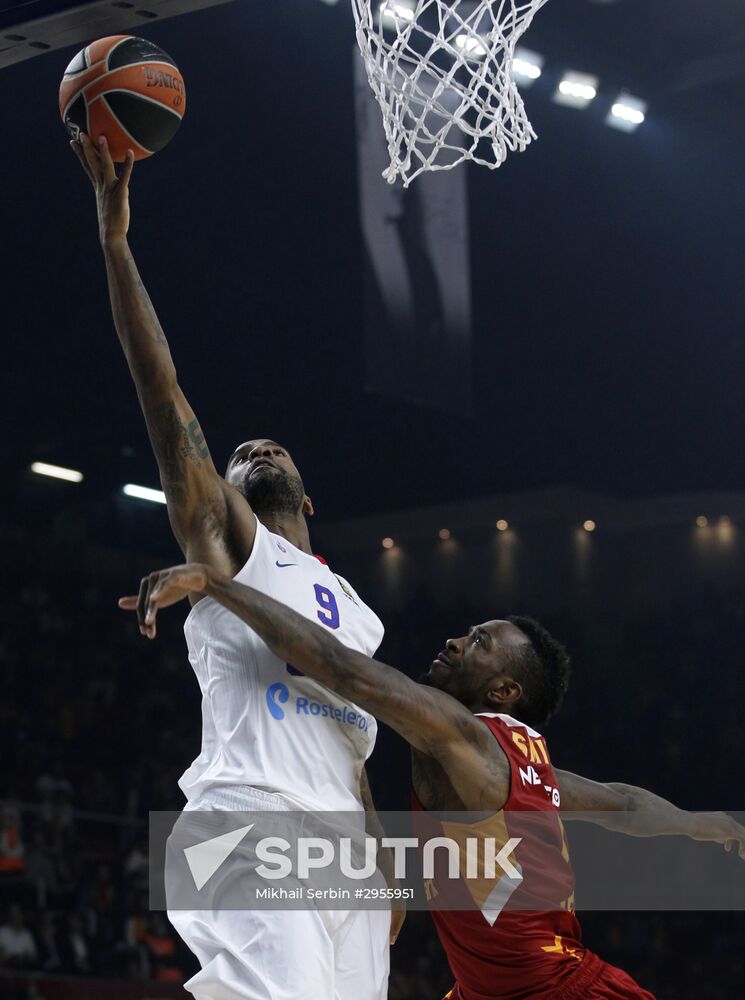 Euroleague Basketball. Galatasaray vs. CSKA