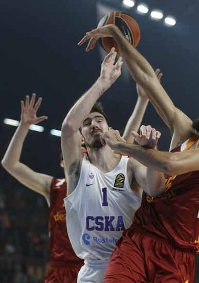 Euroleague Basketball. Galatasaray vs. CSKA
