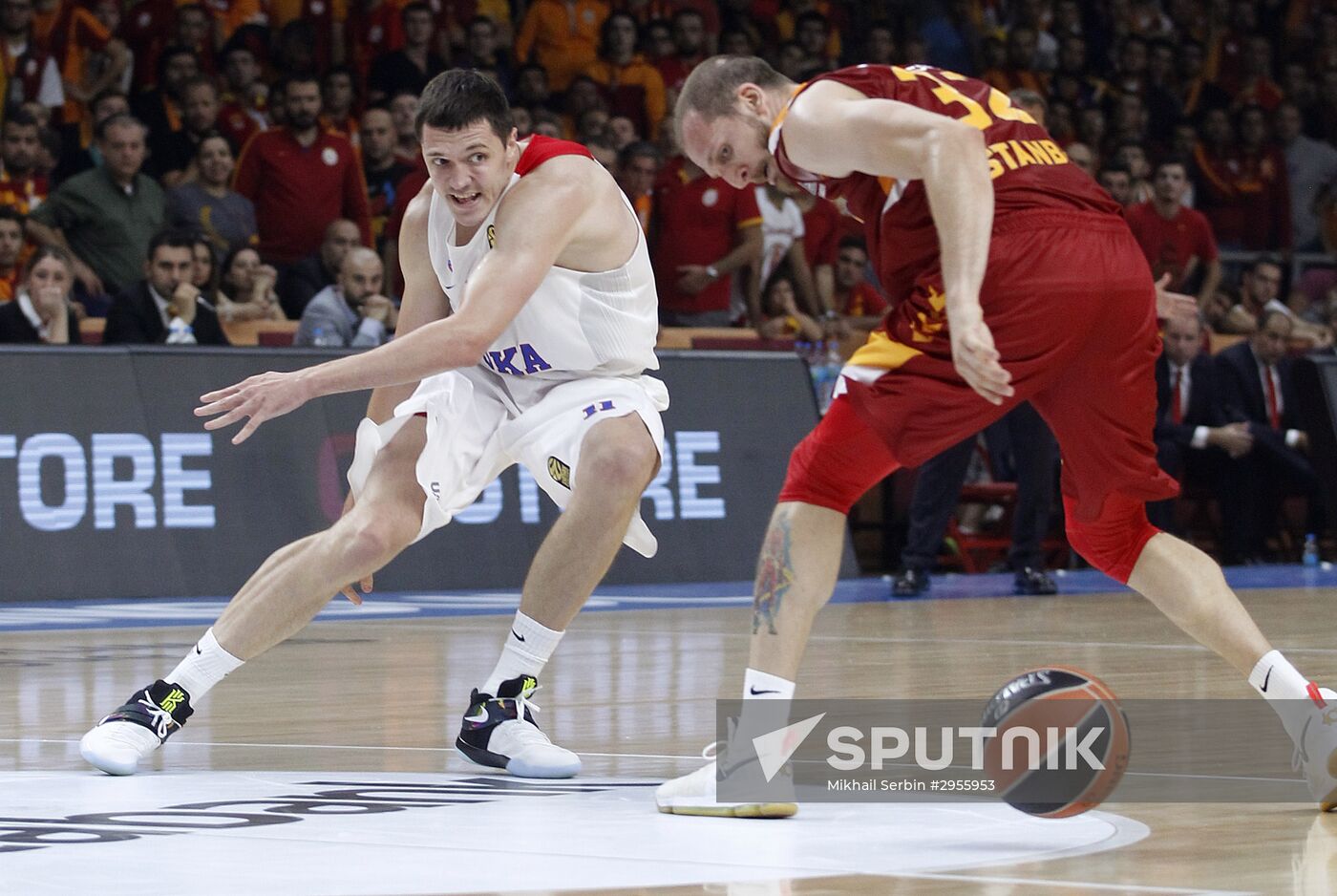Euroleague Basketball. Galatasaray vs. CSKA