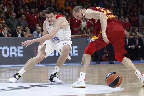 Euroleague Basketball. Galatasaray vs. CSKA