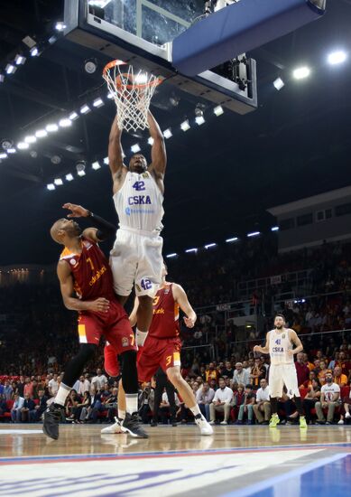 Basketball. EuroLeague. Galatasaray vs. CSKA