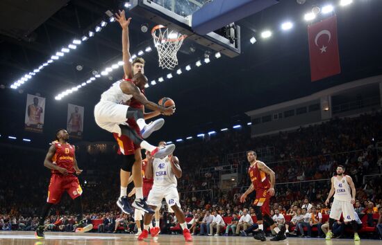 Basketball. EuroLeague. Galatasaray vs. CSKA