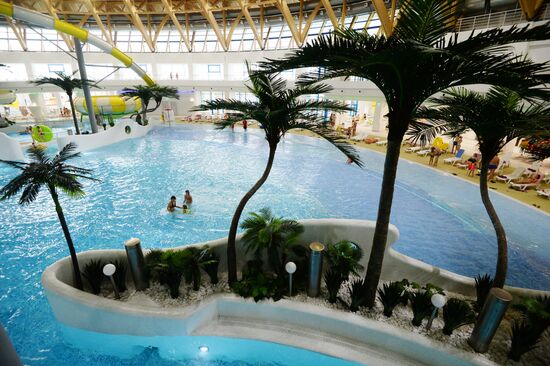 Russia's largest indoor water park opens in Novosibirsk