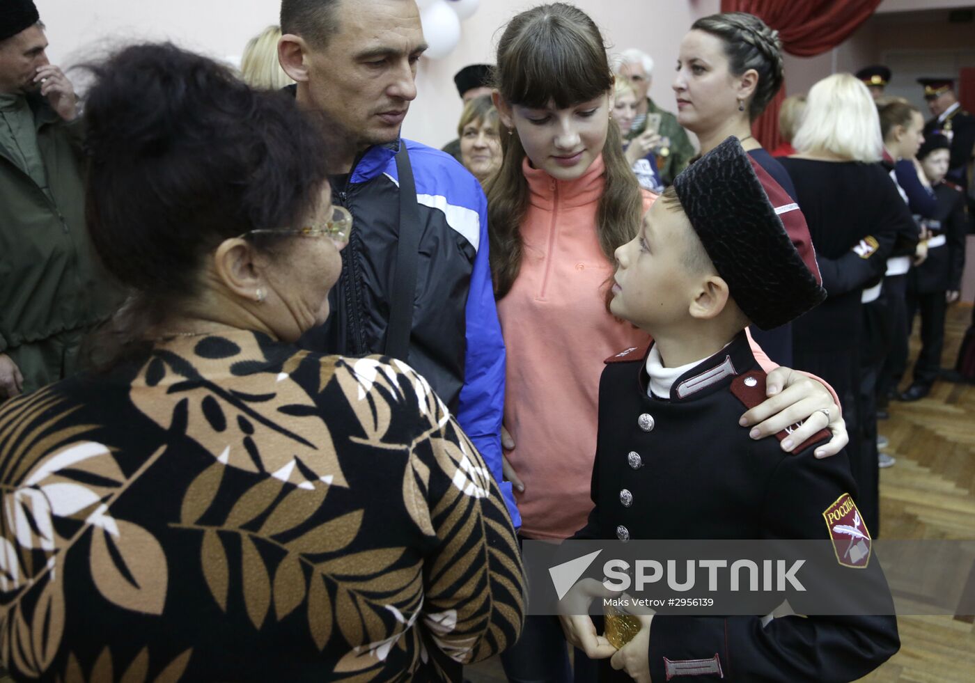 Opening the first Cossack grade in Crimea