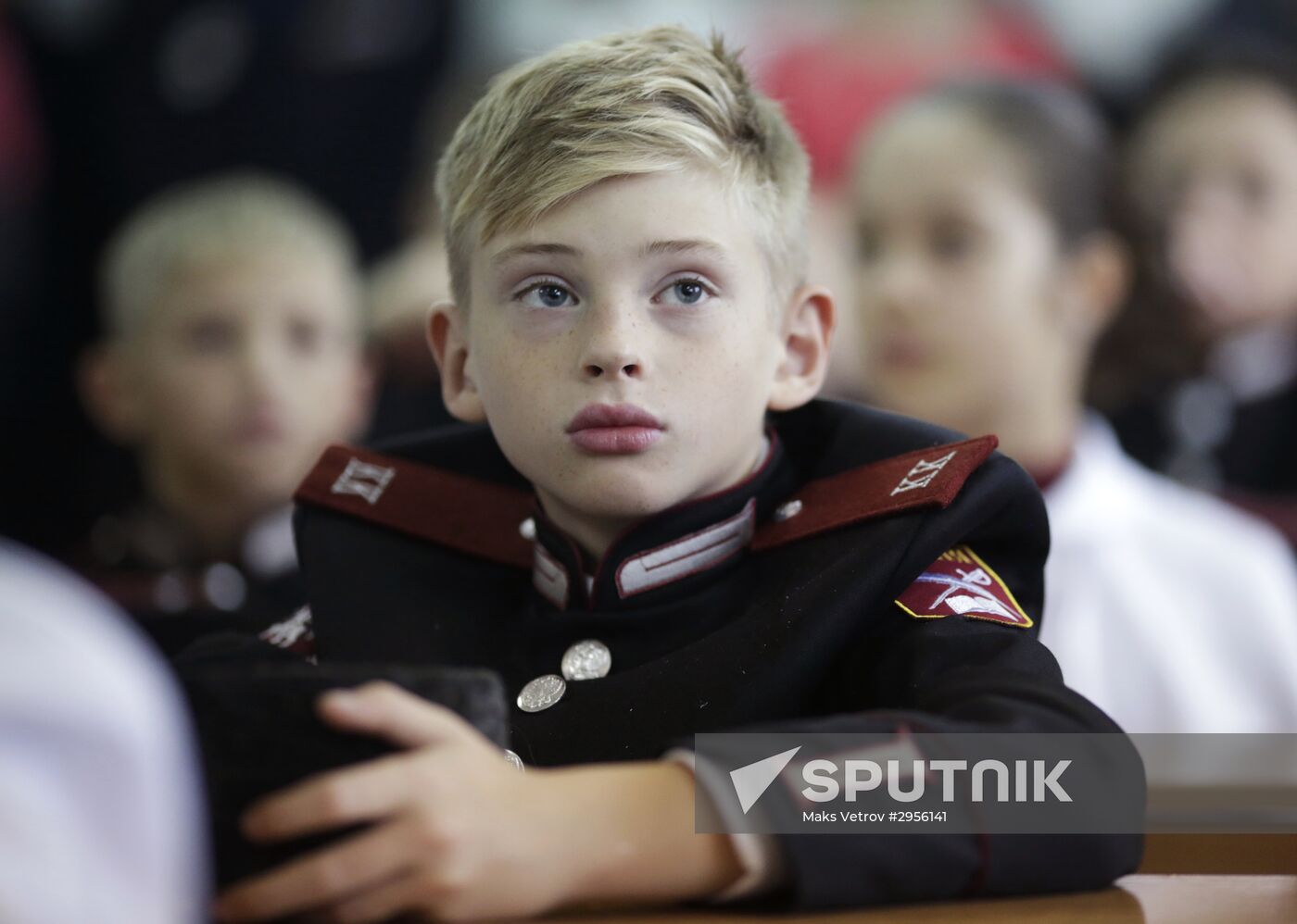 Opening the first Cossack grade in Crimea