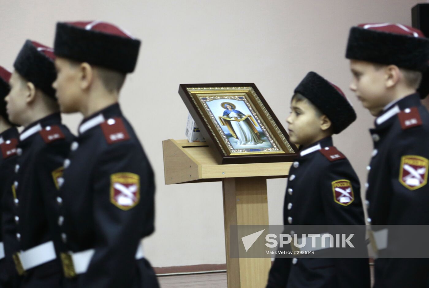 Opening the first Cossack grade in Crimea