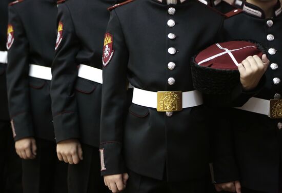 Opening the first Cossack grade in Crimea