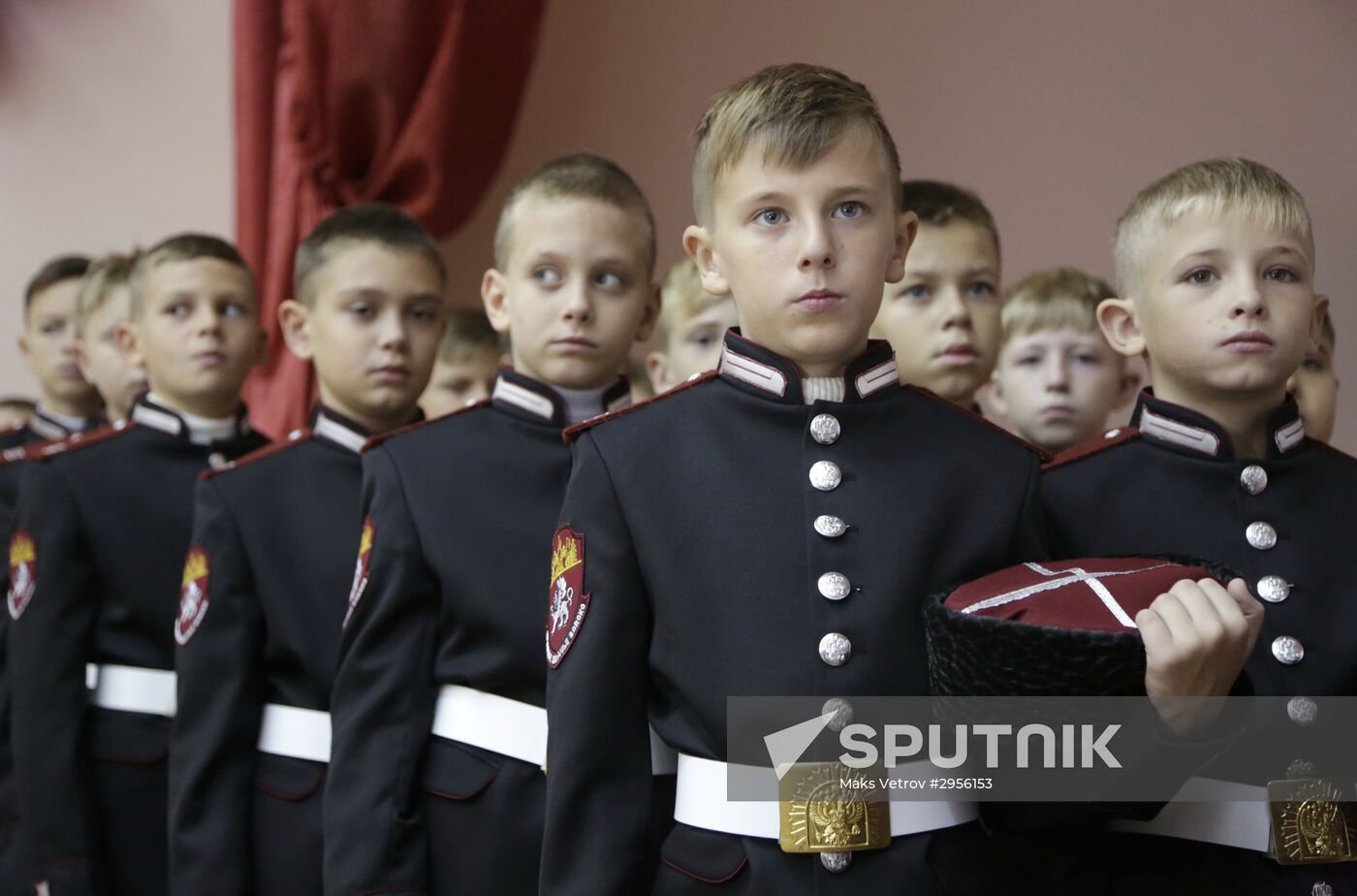 Opening the first Cossack grade in Crimea
