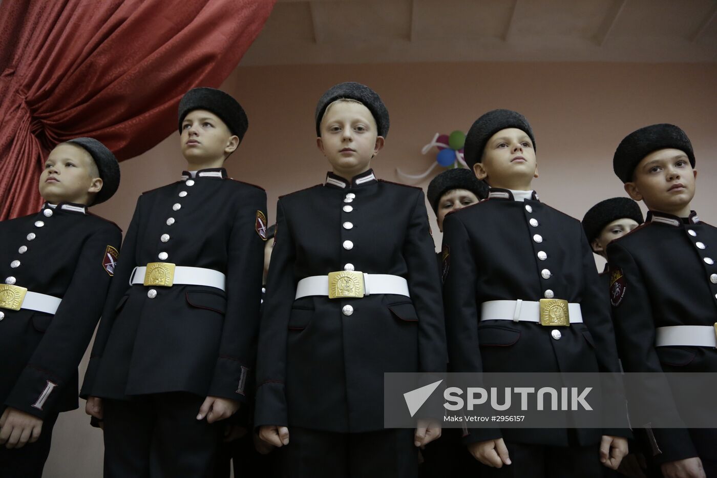 Opening the first Cossack grade in Crimea